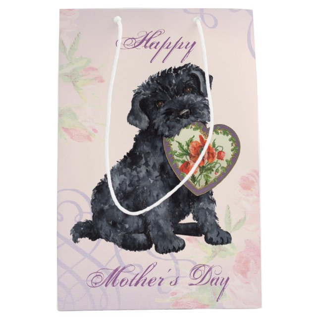 Sac Cadeau Moyen Kerry Heart Maman (Devant)