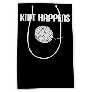 Sac Cadeau Moyen Knit se produit - Tricot Knitter Crochet Crochet