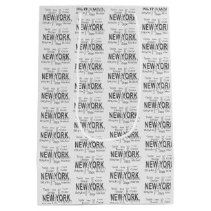 Sac Cadeau Moyen La Grande ville de New York (typographie)