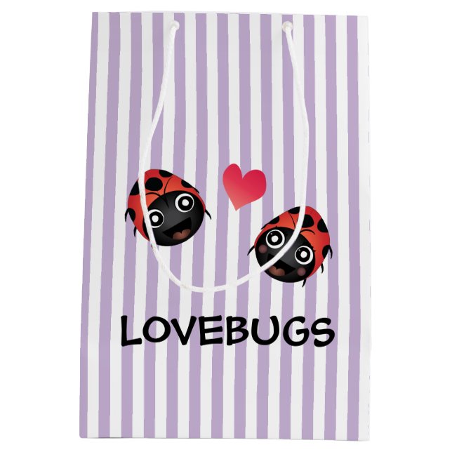 Sac Cadeau Moyen Ladybug Love (Dos)