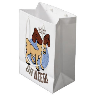 Sac Cadeau Moyen L'ANNÉE SANS SANTA CLAUS™   Vixen "Oh Deer"
