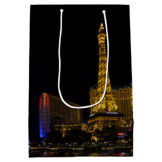 Sac Cadeau Moyen Las Vegas la nuit Skyline