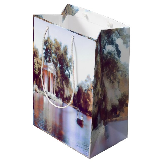 Sac Cadeau Moyen ldp VILLA BORGHESE GARDENS - Rome - (Dos Angle)