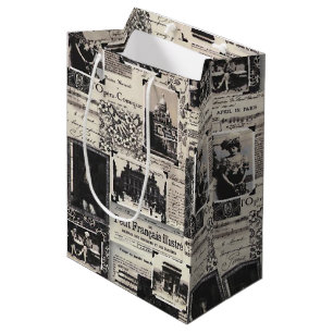 Sac Cadeau Moyen Le Petit Francais Illustre