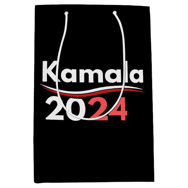 Sac Cadeau Moyen le président kamala harris, le président harris (Devant)