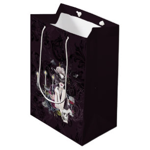 Sac Cadeau Moyen Le Vampiress   Moody Gothic Vampy Glam Pale Peau