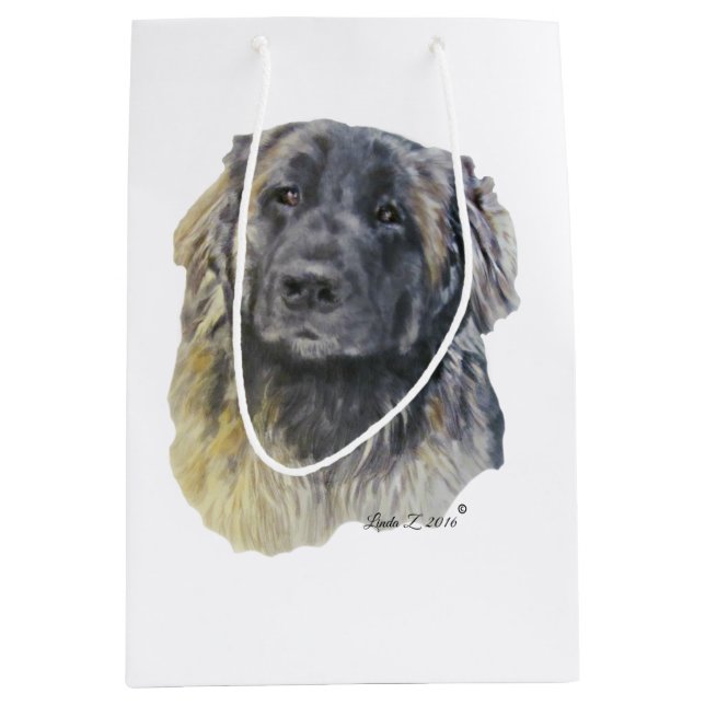 Sac Cadeau Moyen Leonberger (Devant)