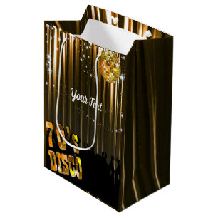 Sac Cadeau Moyen les années 70 Disco Personnalisé