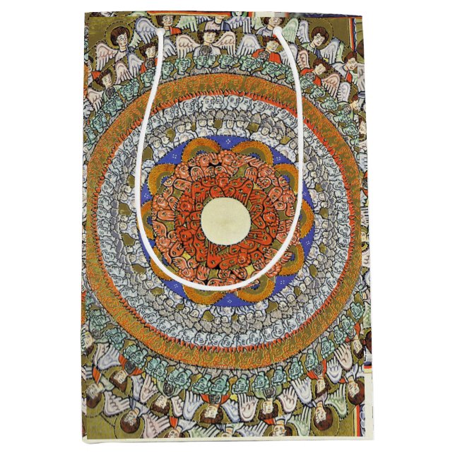 Sac Cadeau Moyen Les Choirs des Anges (Hildegard von Bingen) (Devant)