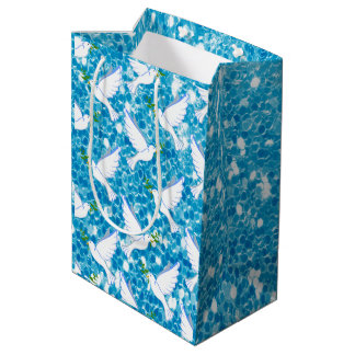 Sac Cadeau Moyen Les colombes