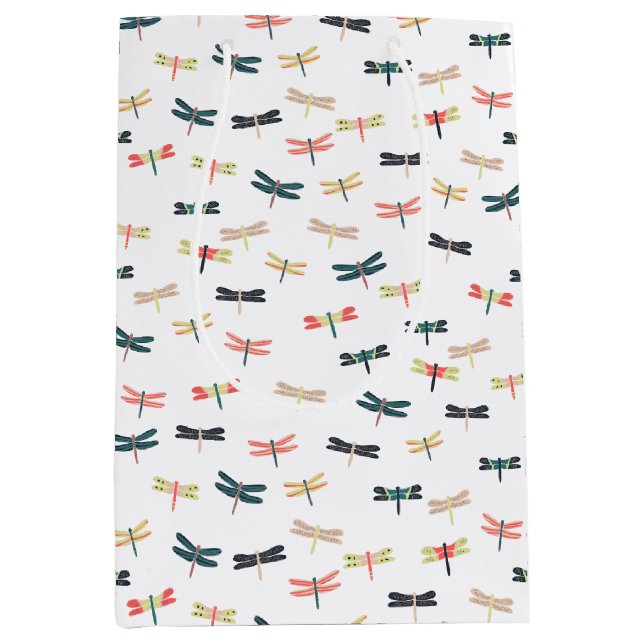 Sac Cadeau Moyen Libellules (Devant)