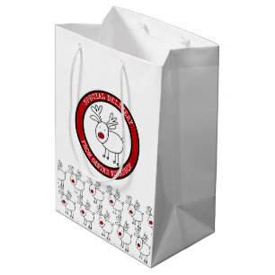 Sac Cadeau Moyen Livraison spéciale de Père Noël Workshop Kids