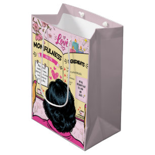 Sac Cadeau Moyen Livre de recettes de pleine conscience Maman Migno