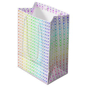 Sac Cadeau Moyen Lunettes arc-en-ciel - La vie en couleur