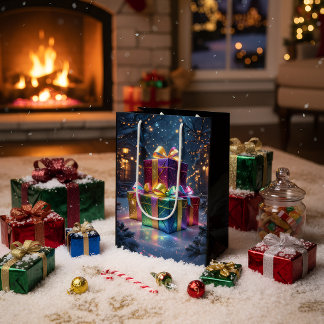 Sac Cadeau Moyen Luxury Christmas Gift Bag