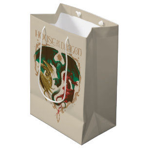Sac Cadeau Moyen Maison du Dragon   Bouclier dragon