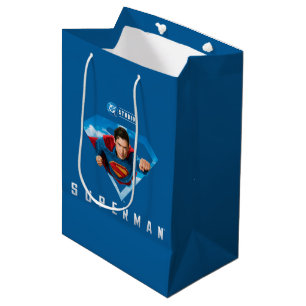Sac Cadeau Moyen Man of Steel en vol