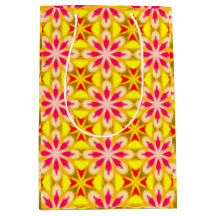 Mandala Tie-Dye sans couture rose citron jaune ora