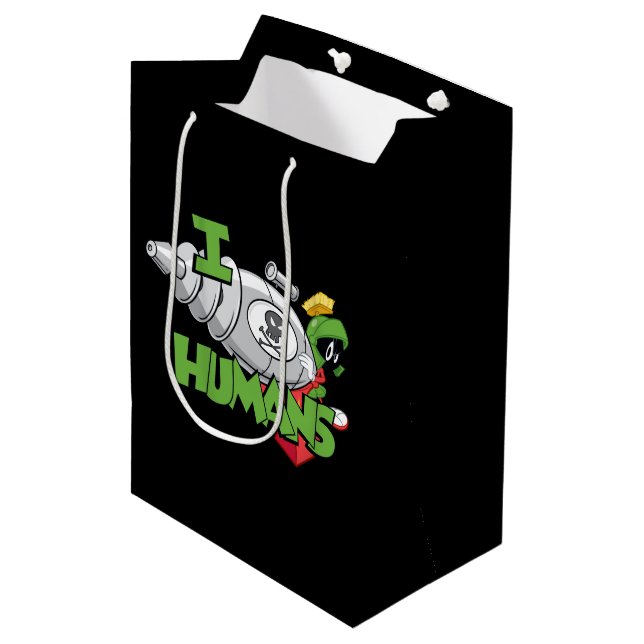Sac Cadeau Moyen MARVIN THE MARTIAN™ I Laser Humains (Devant Angle)
