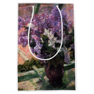 Sac Cadeau Moyen Mary Cassatt - Lilas dans une fenêtre