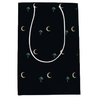 Sac Cadeau Moyen Mascarade au Clair de Lune Élégant Halloween