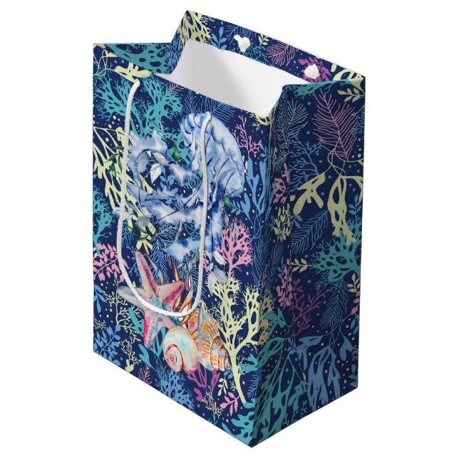 Sac Cadeau Moyen Méduse (Devant Angle)