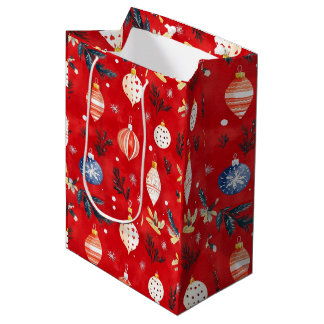 Sac Cadeau Moyen Merry Christmas Gift Bag