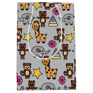 Sac Cadeau Moyen Mes amis animaux confortables