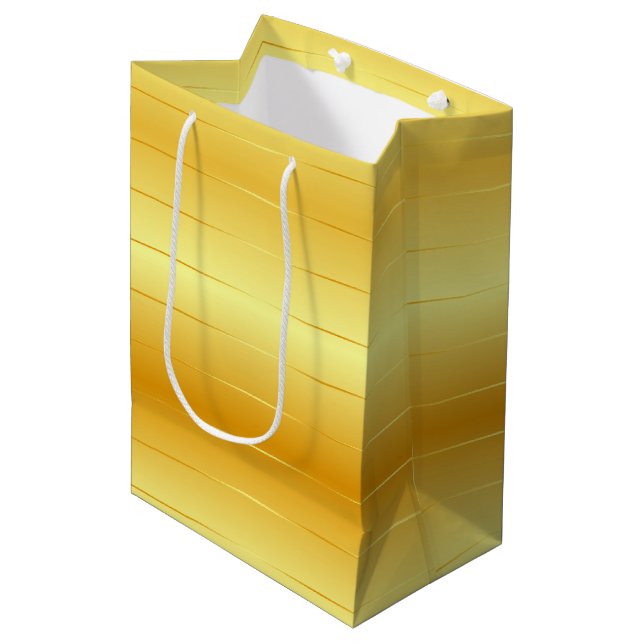 Sac Cadeau Moyen Modèle moderne élégant et tendance sur mesure (Devant Angle)
