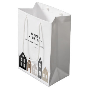 Sac Cadeau Moyen Moderne Japon Noël Nordique maisons design