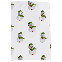 Motif Bonhomme de Neige