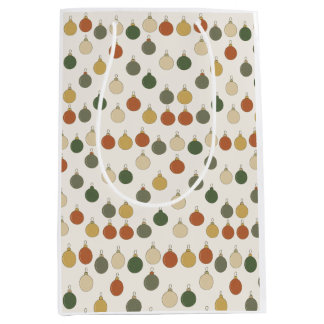 Sac Cadeau Moyen Motif de boules rondes