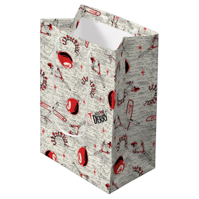 Sac Cadeau Moyen MOTIF de jouets pour enfants IT (Devant Angle)