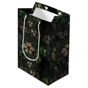 Sac Cadeau Moyen Motif de la Saint-Patrick en détresse