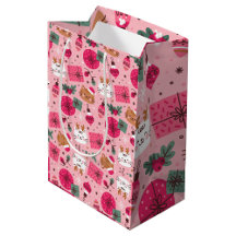 Motif de Noël rose