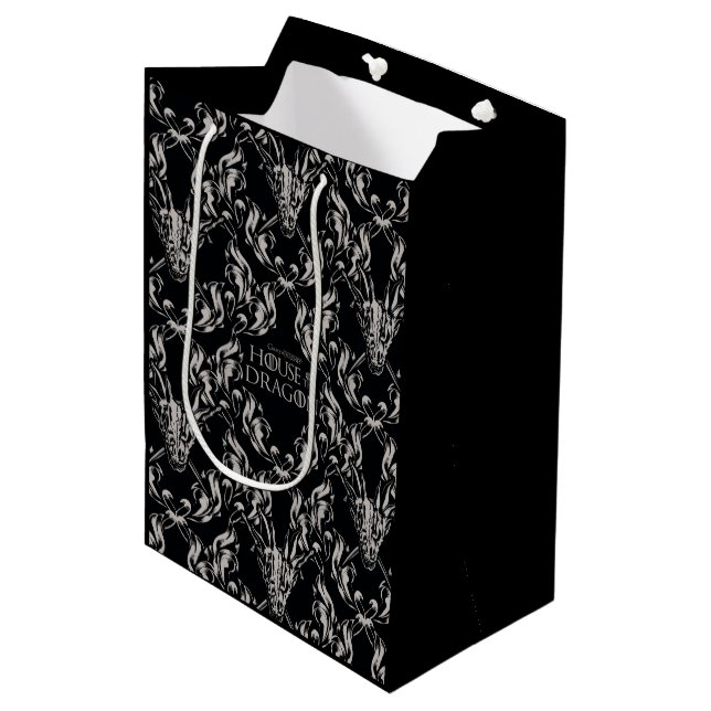 Sac Cadeau Moyen Motif du crâne BalCritère (Devant Angle)