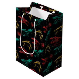 Sac Cadeau Moyen Motif en chef Dragon