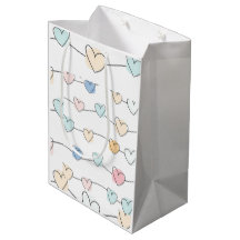 Motif Pastel Heart Strings | Mini