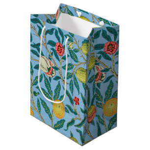 Sac Cadeau Moyen Motif vintage William Morris "Four Fruits"