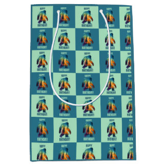 Sac Cadeau Moyen Mystical Bigfoot Woodland Birthday Gift Bag