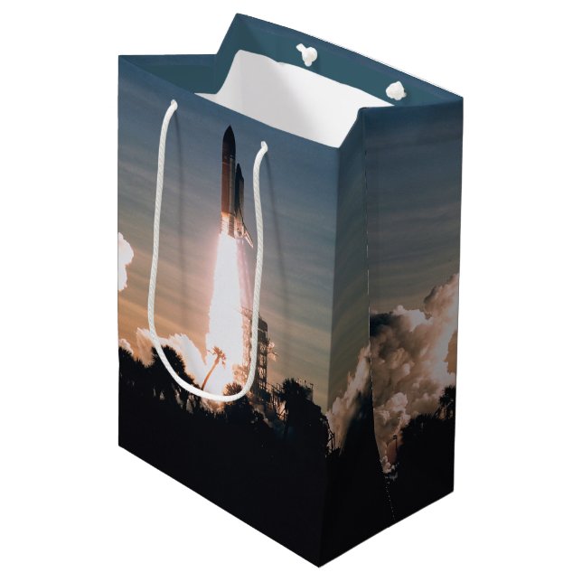Sac Cadeau Moyen Navette spatiale (Devant Angle)