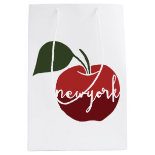 Sac Cadeau Moyen New York City   grand Apple