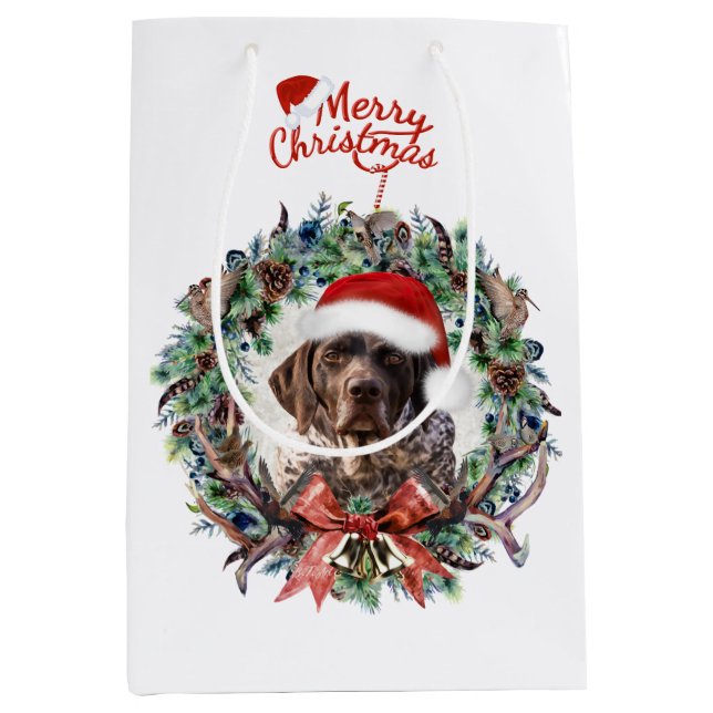 Sac Cadeau Moyen Noël Gsp (Devant)