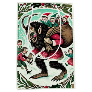Sac Cadeau Moyen Noël Krampus