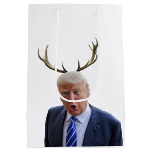 Sac Cadeau Moyen Noël Trump : Monsieur le Président, cerf