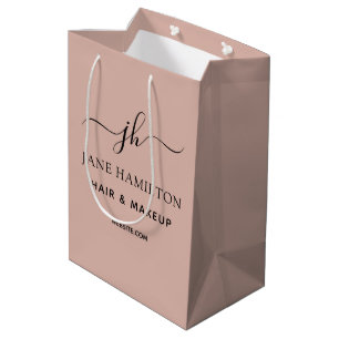 Sac Cadeau Moyen Nom d'entreprise promotionnel personnalisé