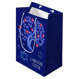 Sac Cadeau Moyen Nouvel An juif   Sacs-cadeaux Rosh Hashanah