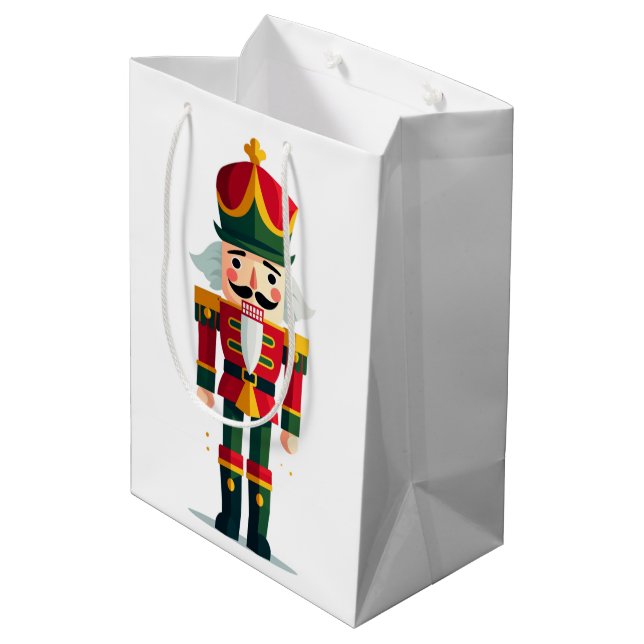 Sac Cadeau Moyen Nutcracker Soldier (Dos Angle)