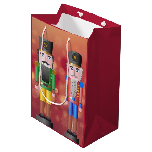 Sac Cadeau Moyen Nutcrackers (Devant Angle)