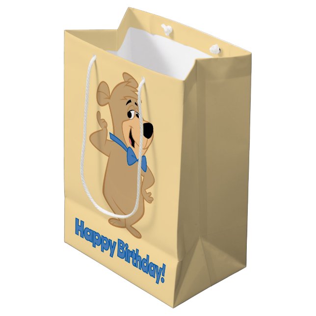 Sac Cadeau Moyen Ours Boo-Boo Précocieux (Devant Angle)